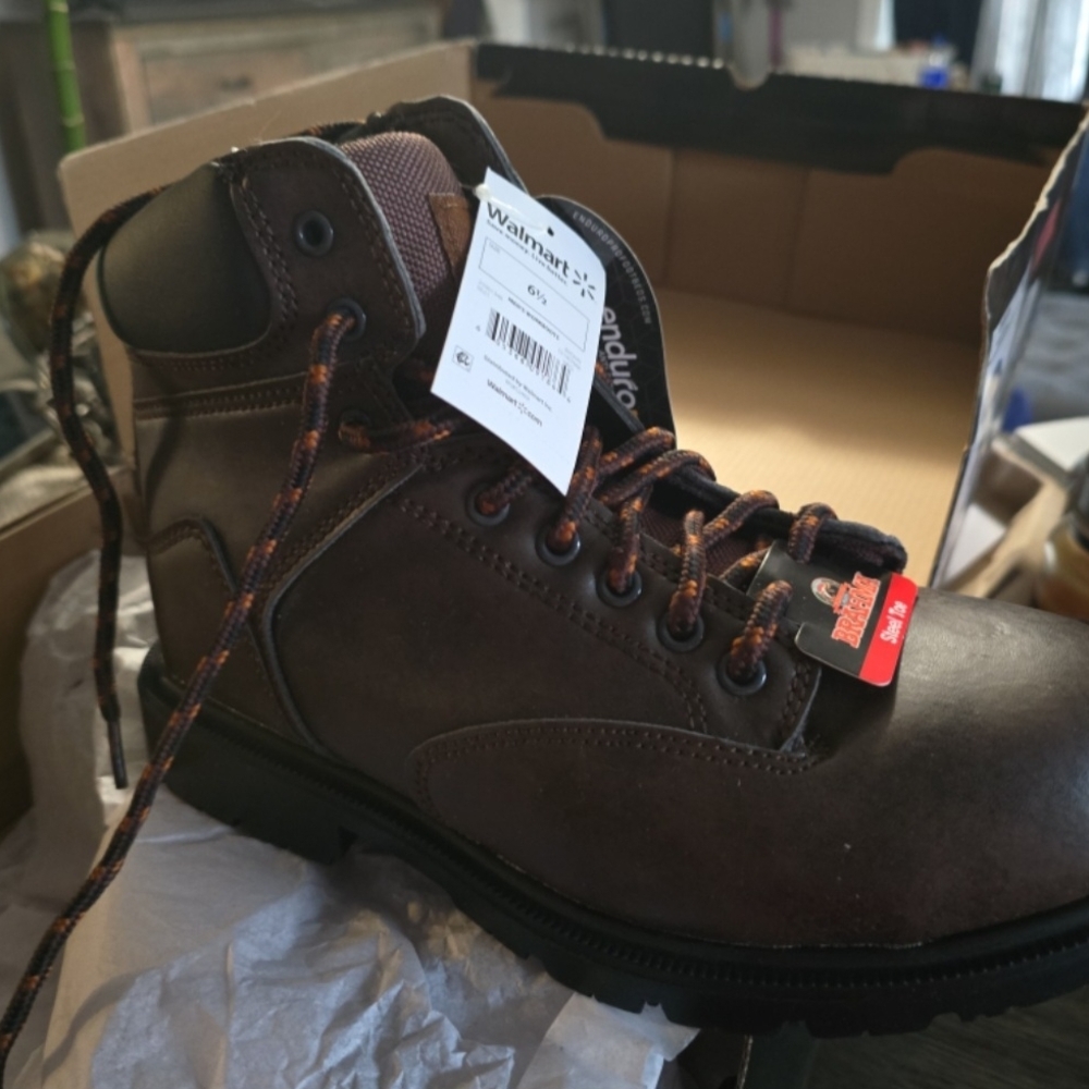 Brahma Chocolate Brown Work Boots